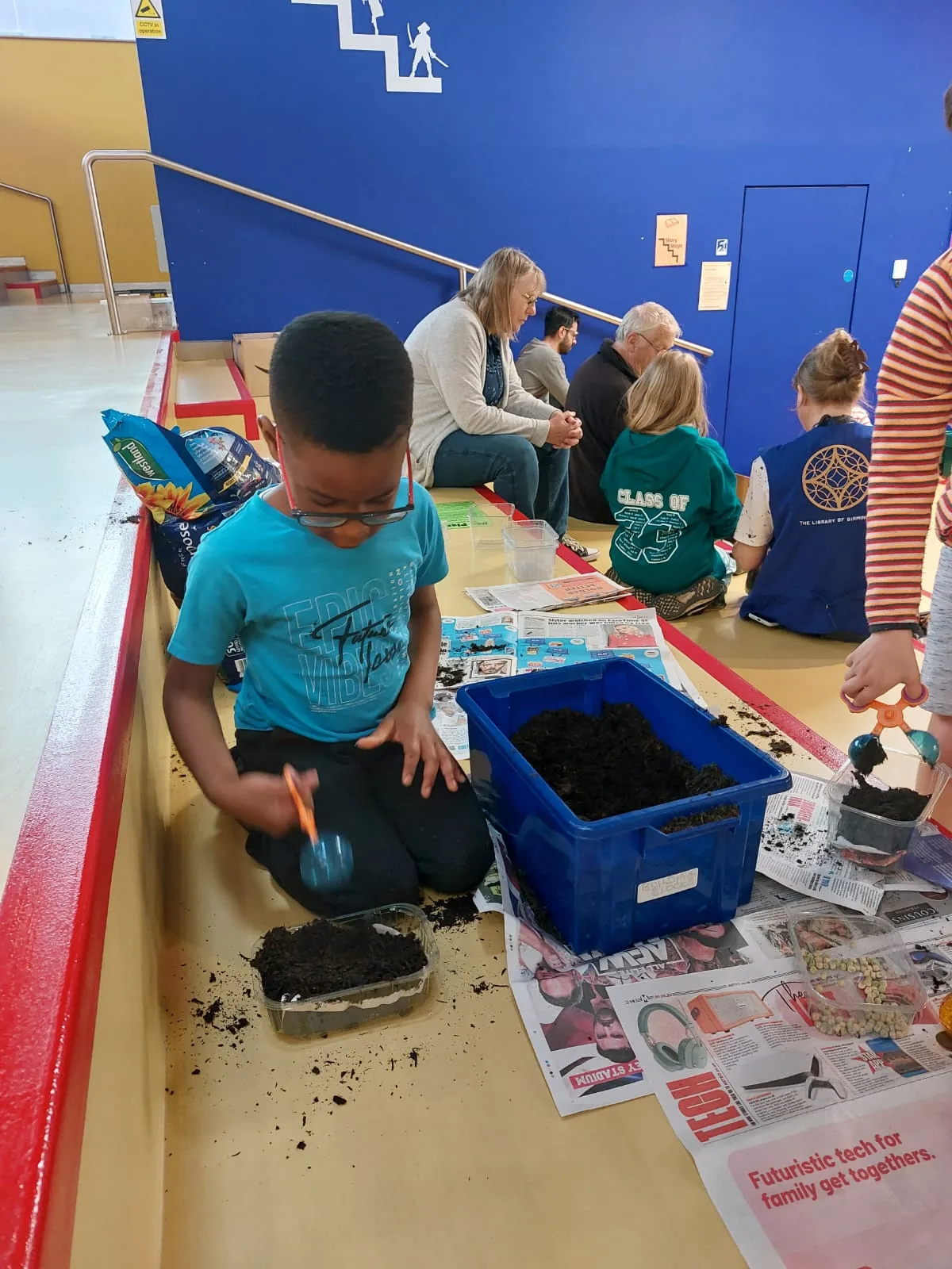 Jayce Joyce community workshop at the Library of Birmingham