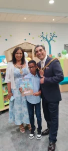 Our Stories, Our World launch photo — Books From Children To Children 2025 pilot